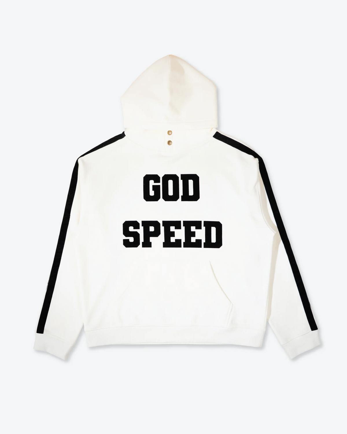 God Speed Striped Hoodie