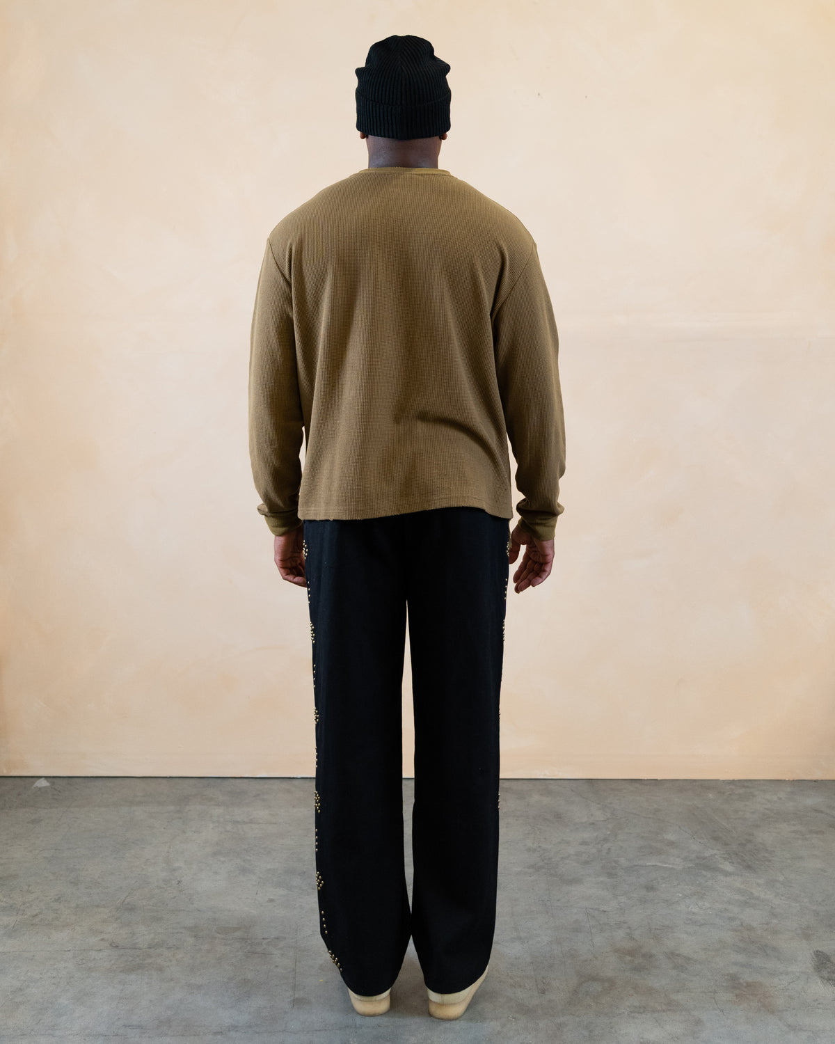 Distressed Thermal Shirt